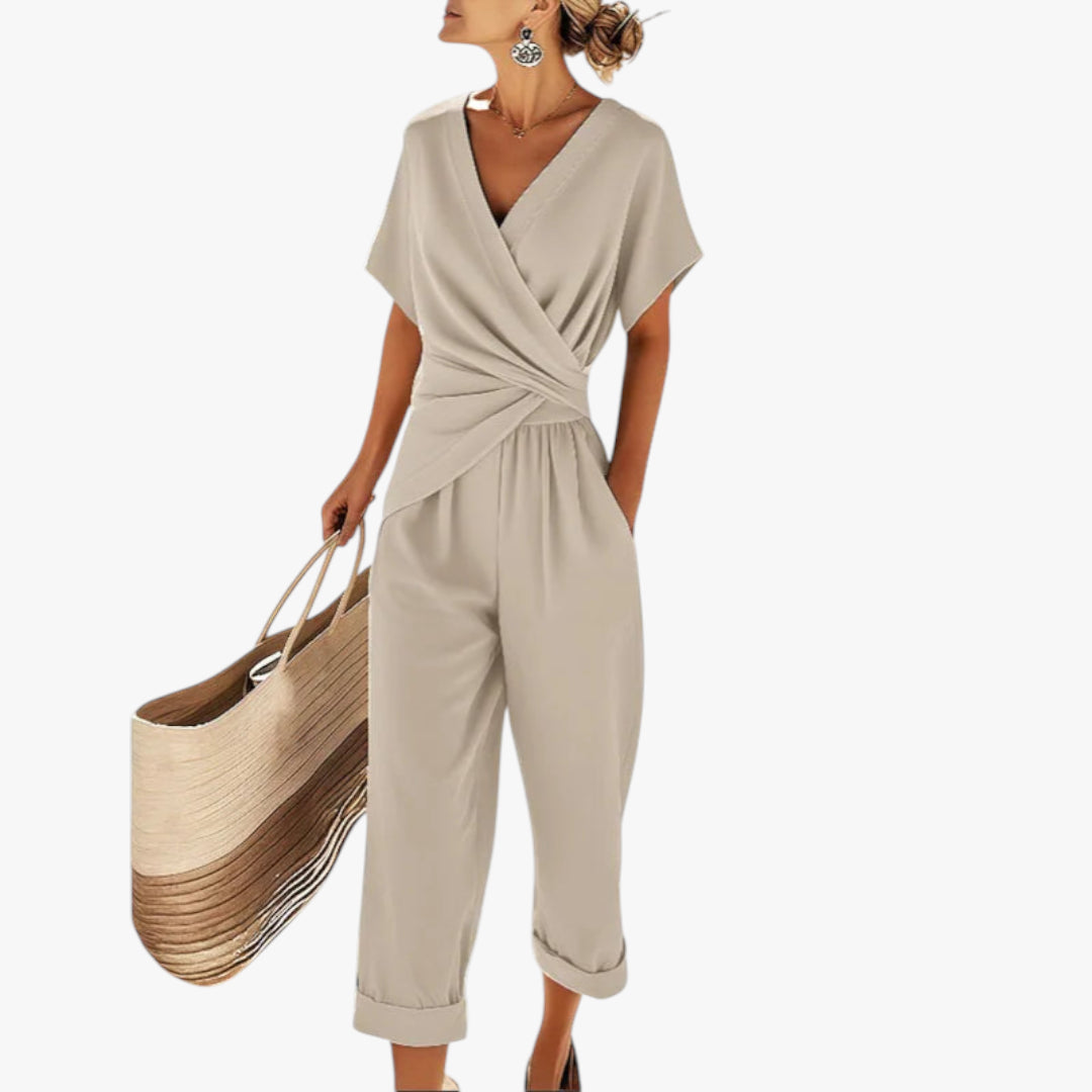 Women's Lightweight Co-ord Set with Breathable Fabric and Relaxed Fit Trousers