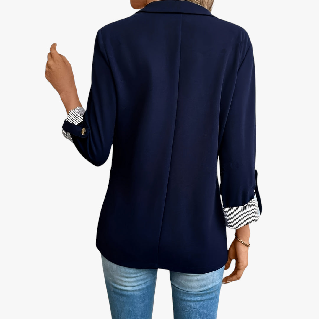Women's Work Blazer with Packable Design